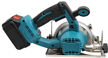 Kabellose HandkreissäGe KreissäGe Akku BüRstenlose Mini Hervorragende Leistung Kabelloses Design Und Geringes Gewicht Hohe Sicherheit KüHlungsöFfnungen Geeignet Zum Schneiden Von Holz Keramikfliesen