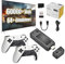 Manette de Jeu Rétro X9 Pro 4K avec 2 Manettes sans Fil Rechargeables 2,4 G, Console De Jeux Préchargée 60000+ Jeux Classiques 64+ Simulateurs, Jeux TV Rétro Plug and Play (256 G)