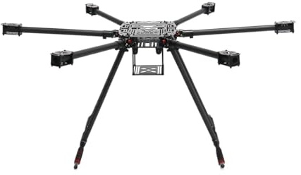 Drohnen-Kit ZD850PRO Vollcarbon-Rahmen mit nicht faltbarem Landegestell und klappbarem Arm for FPV-DIY-Flugzeuge Hexacopter(850 PRO V2)