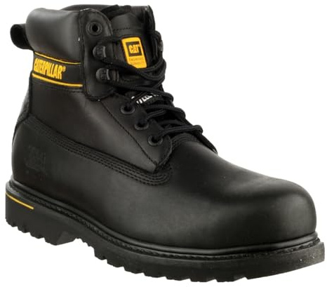 Cat Holton S3, Herren Bootschuhe, Schwarz (Black), 45 EU
