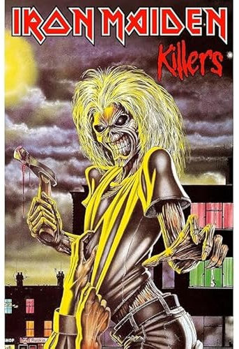 Iron Maiden Postkarte KILLERS 10,5 x 15 cm