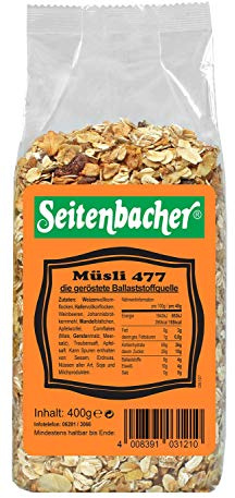 Seitenbacher Müsli geröstet I mit Honig I Vollkorn I Granola I Crunchy I 3er Pack (3x 400 g)…