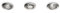 Philips Spot à encastrer 66720/17/16 Einbauspot, Metall, GU10, silber, 0 x 0 x 0 cm