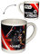 alles-meine.de GmbH Henkeltasse - Star Wars - Darth Vader - Luke Skywalker incl. Name - Porzellan/Keramik - Trinktasse mit Henkel/Tasse Becher - Porzellantasse Tassen für..