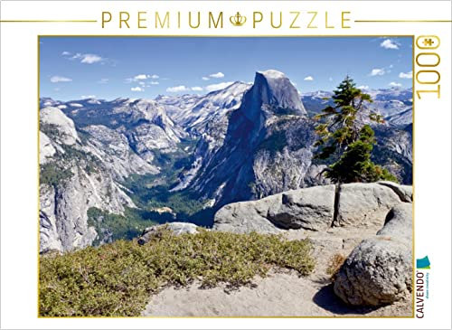 CALVENDO Puzzle Yosemite Valley Bezaubernde Aussicht 1000 Teile Puzzle quer | 1000 Teile Lege-Größe 64 x 48 cm Foto-Puzzle für glückliche Stunden