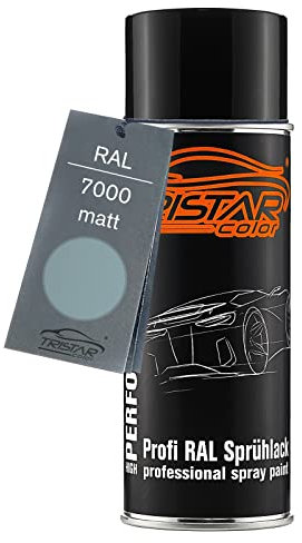 TRISTARcolor RAL 7000 Fehgrau Bombe de peinture 400 ml mat séchage rapide