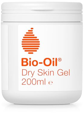Bio-Oil Dry Skin Gel Moisturiser for Face and Body 200ml | Shea butter, glycerin, urea and vitamins A and E, fast-absorbing hydration for very dry, dehydrated skin