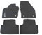 Volkswagen 2GM061445WGK Premium Velours Fußmatten Optimat 3D Textilfußmatten, mit T-Cross Schriftzug