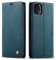 QLTYPRI Case for iPhone 11 Pro, Vintage PU Leather Wallet Case Card Slot Kickstand Magnetic Closure Shockproof Flip Folio Book Case Cover for iPhone 11 Pro - Blue