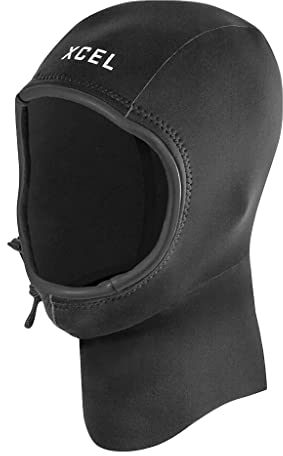 XCEL Axis 2mm Neoprenanzug-Kapuze ? schwarz ? schnell Dry ? technisches Design ? konturierte Passform ? Cinch & Barrel Lock ? Unterstützung