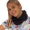 DOLCE ABBRACCIO by RiemTEX Loop Schal Damen Schlauchschal mit Geheimfach Kuscheliger Loopschal aus Jersey Halstuch in Uni Farben (Schwarz)