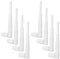 External Wifi Antenna Dual Frequency 4DBi Omnidirectional Aerial with RP‑SMA Interface for Wireless Routers and Wireless Network Cards with SMA Interfaces(8pcs)