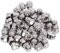 Nuts, A2-70 Stainless Steel Union Nut Standard Design Durable, Precise Thread for Repair and Maintenance (M5)