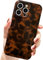 AMART for iPhone 14 Pro Max Case Cute, Leopard Tortoise Shell Animal Print Phone Case Shockproof Bumper Women Girls Cool Protective iPhone Case for iPhone 14 Pro Max (6.7 inch) ONLY