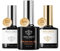 modelones 7 in 1 Builder Gel und Base Coat Top Coat Set, 3 x 15ml Gel Nagellack,Gel Nail Extension Builder Gel in a Bottle, No Wipe Unterlack und Überlack Nägel Gellack Nageldesign Maniküre Set