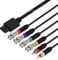 TNP N64 Câble adaptateur RGB/RGBs compatible avec Gamecube, Nintendo N64, SNES et SFC, moniteurs pris en charge avec connecteurs BNC (rouge, vert, bleu, synchronisé)