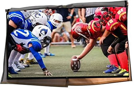 acoveritt Outdoor 75-190,5 cm (78 Zoll) TV-Abdeckung, kratzfeste Auskleidung, schützt den LED-Bildschirm, am besten kompatibel mit Standard-Halterungen und Ständern (Beige)