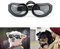 PETLESO Hunde Sonnenbrille für Kleine Hund Hundebrille Wasserdichter Anti-UV Schutzbrille für Kleine Hunde - Transparent