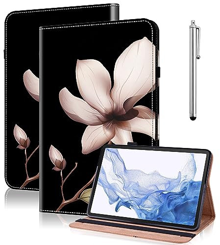 GLANDOTU Case for Samsung Galaxy Tab S6 Lite 10.4 inch 2024/2022/2020 (Auto Wake/Sleep),Multi-View Slim and Lightweight Patterned Tablet Cover with Stand for Samsung Tab S6 Lite Case -Mandala flower
