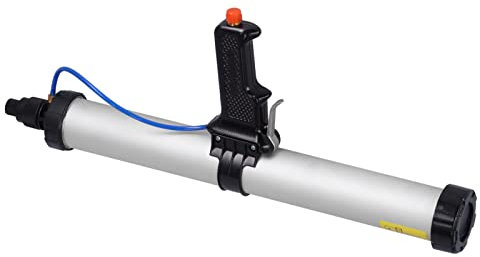 AYNEFY Aluminum Alloy Pneumatic Caulking Gun, and Ergonomically Designed for Building Decoration, Solar Photovoltaic Industry