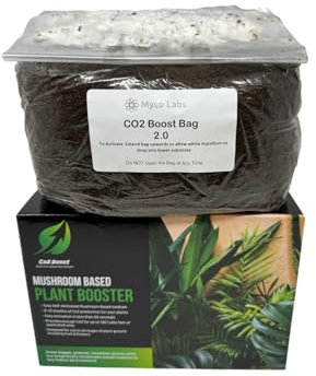 Co2 Boost Selbstaktivierter Pilz Growbag für Pflanzen, Growrooms & Zelte 2.0