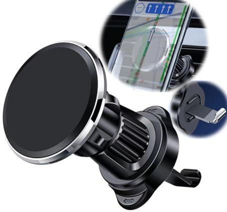 JXBCGAL Handyhalterung Auto, Magnetische Telefon-Halterung für Auto, Magnetische Telefon-Auto-Halterung Air Vent, 360° Rotation Universal Smartphone Telefon-Halter für Auto mit Lüftung