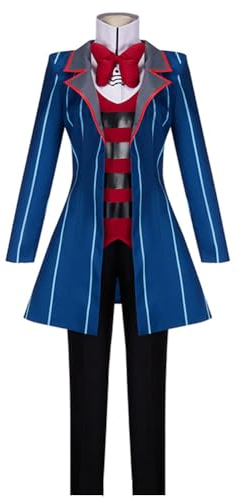 Jilijia Hazbin Hotel Cosplay Kostüm Vox Halloween Outfit Vox Rolle Cosplay Karneval Weihnachten Anzug Verkleidung