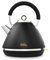 Morphy Richards Accents Pyramid Kettle, Soft Gold Collection, 1.5L, 3KW Rapid Boil, Removable Filter, 360 Cordless Base, Easy View Water Window, Matte Black, 102047