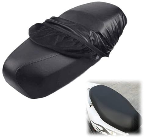Motorrad Sitzbezug Universal,Motorrad Sitzbankbezug aus Leder,Universal Roller Sitzbankabdeckung,Wasserdichter Motorrad Sitzabdeckung,Elastische Sitzbezug für Motorrad Roller Scooter,Anti-Kratzer