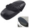 Motorrad Sitzbezug Universal,Motorrad Sitzbankbezug aus Leder,Universal Roller Sitzbankabdeckung,Wasserdichter Motorrad Sitzabdeckung,Elastische Sitzbezug für Motorrad Roller Scooter,Anti-Kratzer