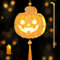 Lets Joy Halloween Laternen Bastelset für Kinder, Holz Laternen mit LED Lichter, Laterne Kinder mit Laternenstab, Halloween DIY Kinderlaternen, Kinder Party Dekoration