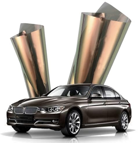 JSCARLIFE 58% VLT PVC Car Front Window Film, 99.6% Anti UVR Heat Insulation Sun Blocking Solar Window Tint Cars Privacy Protection Automotive Film for Car Windshield Rear Side Window (100CM*300CM)