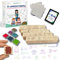 Lehrerstempel Grundschule Stempelset – 15 Stempel Lehrer Mit Stempelkissen, Sticker,Ebook, Motivationsstempel, Lehrerin Geschenk, Referendariat Must Haves,Hausaufgaben Zubehör, Lehrerbedarf für Schule