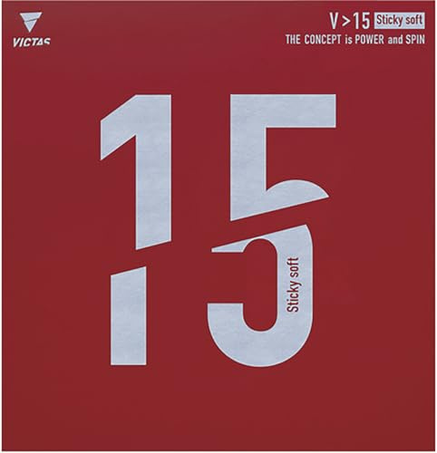 VICTAS Belag V>15 Sticky Soft