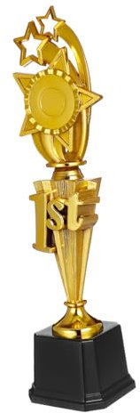 FRCOLOR Trophäe Für Fußballturniere Goldene Stern-trophäe Für Für Schulfeiern Sportwettbewerbe Und Auszeichnungen Hochwertigem Material Gefertigt Mehrere