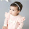 XYTAHDM fascia per bambini, nastro grosgrain bambina, matrimonio bambini fascia per capelli fascia neonato, fascia pizzo chiffon moda fascia elastica capelli