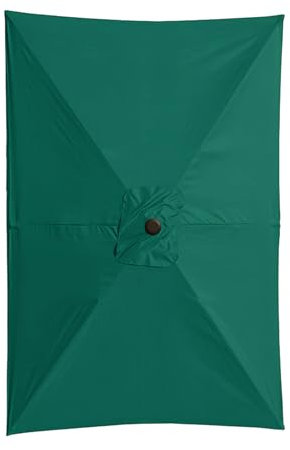 Bollisate Ricambio Ombrellone Da Giardino - Ombrellone Rettangolare 2x3 Metri Con Supporto Laterale | Telo Impermeabile Per Ombrellone A Braccio Per Prato Spiaggia E Serre