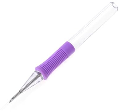 Homoyoyo Stickwerkzeug Set mit Verstellbarer Stanznadel Nadeleinfädler und Schere Punch Needle Kit für Vorhänge Kissen Kleidung DIY Stickerei für Erwachsene und Anfänger Zufällige Farbe