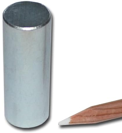 1 Neodym Stabmagnet Ø18x50 mm NdFeB N42 diametral magnetisiert - Haftkraft ca. 26 kg -