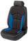 Walser Auto-Sitzaufleger Novara, Auto-Sitzauflage, Sitzschoner-PKW universal, Autositzschoner, Auto-Schutzunterlage, Sitzschoner-LKW schwarz/blau