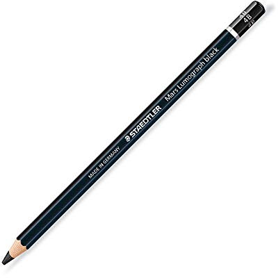 Staedtler 100B-4B Bleistift Mars Lumograph black, Härtegrad: 4B