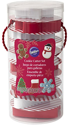 Wilton Weihnachts-Ausstechformen-Set aus Weißblech, mehrfarbig, 1,91 x 7,32 x 6,99 cm