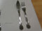 Sambonet Contour Set x 6 Fischmesser und 6 Fischgabeln