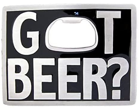 Got Beer Bottle Opener Belt Buckle