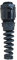 netproshop 2 x Kabelverschraubung mit Knickschutz 20mm Schwarz für Kabel von 6 bis 11,5mm Ø