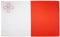 BANDIERA MALTA 150x90cm - BANDIERA MALTESE 90 x 150 cm - AZ FLAG