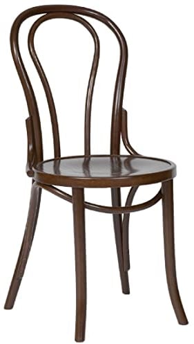 Bolero cf139 Bugholz Bistro Seite Stuhl, walnuss (2 Stück)
