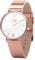 Ice-Watch - CITY sparkling - Metal Rose-Gold Black - Montre rose-gold pour femme avec bracelet en cuir - 015091 (Small)