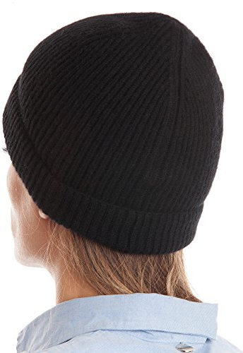 Dalle Piane Cashmere - Hut aus 100% Kaschmir - für Mann/Frau, Farbe: Schwarz, Einheitsgröße