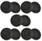 DIVISTAR 10 Pair of Black Color Replacement 2 (50mm) Foam Pad Earpad Cover Cushion for Sennheiser PX100 Sony MDR-G57 Headphones
